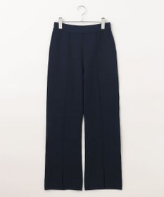 #Newans 【洗える】セミフレアニットパンツ