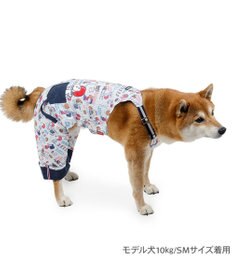 PET PARADISE スヌーピー アメフト オーバーオール 中型犬