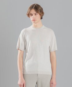 JOSEPH HOMME リネンナイロンプレーン　半袖クルーネックニット