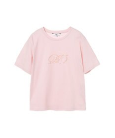 DAKS ロゴ スパンコール Tシャツ