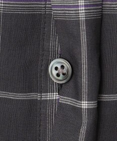 J.PRESS LADIES 【WEB限定カラーあり・洗える】SOFT SHEER チェック ロング シャツ