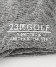 23区GOLF 【WOMEN】【日本製】ロゴ ニーハイソックス