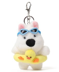 WEGO バカンスわんこぬいぐるみキーホルダー