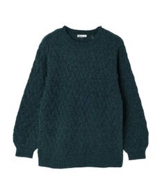 CRAFT STANDARD BOUTIQUE 洗えるモールケーブルニットチュニック