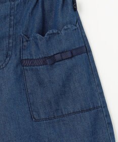 組曲 KIDS 【110-140㎝】デニム ショートパンツ