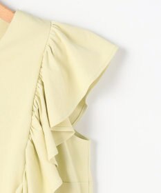 組曲 【先行予約】スウェットファンクションジャージー フリル袖カットソー