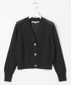 自由区 L 【洗える】ペーパーブレンド カーディガン