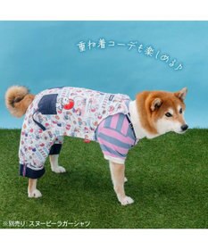 PET PARADISE スヌーピー アメフト オーバーオール 中型犬