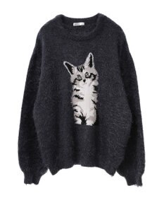 CRAFT STANDARD BOUTIQUE アニマルシャギーニットプルオーバー