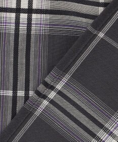 J.PRESS LADIES 【WEB限定カラーあり・洗える】SOFT SHEER チェック ロング シャツ