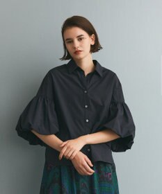 GRACE CONTINENTAL バルーンスリーブシャツ