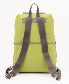 Y'SACCS ナイロン×リサイクルレザー　コンビマルチリュック