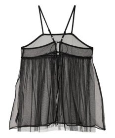 Green Parks リバーシブルチュールビスチェ