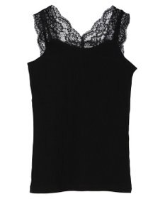 Green Parks レースタンクトップ