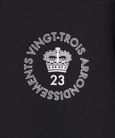 23区GOLF ファン多数の名品トップス 【WOMEN】ストレッチ裏フリース モックネックシャツ