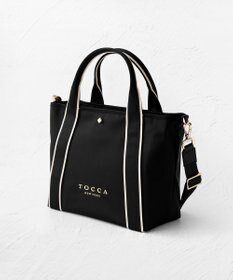 TOCCA BICOLOR RIBBON NYLON M トートバッグ M