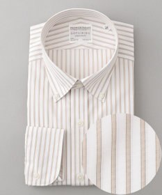 GOTAIRIKU 【形態安定】PREMIUMPLEATS_ボタンダウンカラー 通年ドレスシャツ