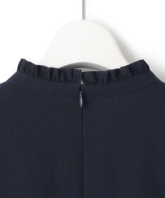 23区 L 【洗える】ジョーゼット フリル ブラウス