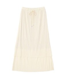earth music&ecology プリーツレイヤードライクスカート