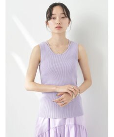 earth music&ecology レイヤリングニットタンクトップ