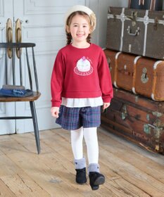 ANY KIDS 裏シャギーレイヤード風トレーナー