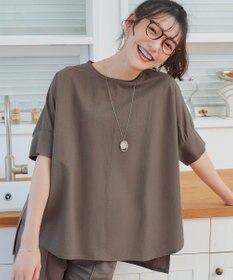 Tiaclasse 【接触冷感・洗える】イージーカットソードルマントップス