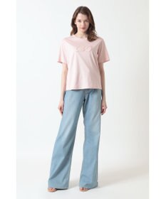 DAKS ロゴ スパンコール Tシャツ