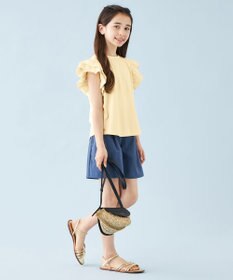 UNFILO 【UNFILO KIDS】デニムキュロット