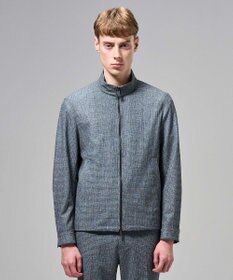 JOSEPH HOMME 【新型】トリコサッカーストレッチ スタンドカラーブルゾン