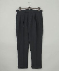 GOTAIRIKU 麻素材【MADE IN ITALY】BERWICH スラックス(SCOTCH)