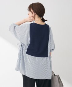 Green Parks 脇リボンドッキングチュニック