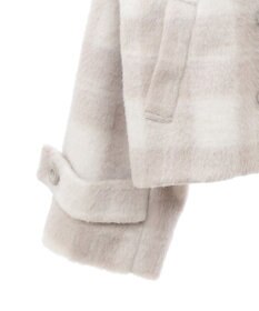 earth music&ecology シャギーショートコート