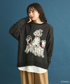 Green Parks １０１匹わんちゃん／ジャガードニット