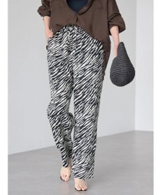 AMERICAN HOLIC ゼブラプリントリラックスパンツ