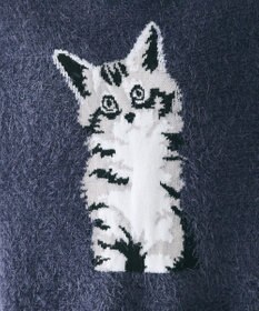 CRAFT STANDARD BOUTIQUE アニマルシャギーニットプルオーバー