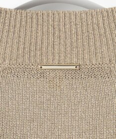 自由区 L 【洗える】ペーパーブレンド カーディガン