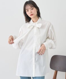 earth music&ecology 2wayボウタイブラウス