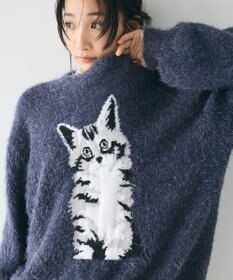 CRAFT STANDARD BOUTIQUE アニマルシャギーニットプルオーバー