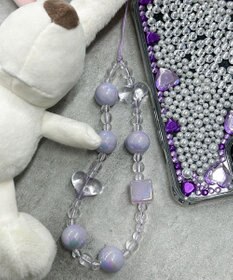 WEGO ビーズストラップキーホルダーB