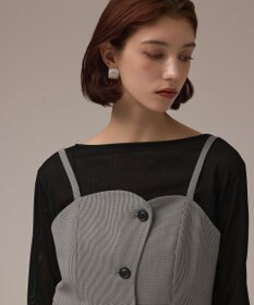 GRACE CONTINENTAL フロントウェーブキャミ