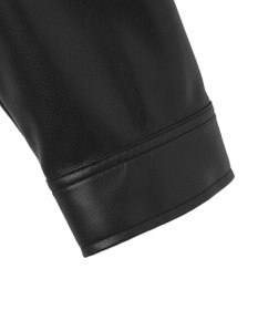 WEGO Fレザードロストショートシャツ