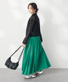 CRAFT STANDARD BOUTIQUE インド綿サイドタック切り替えスカート