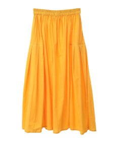 CRAFT STANDARD BOUTIQUE インド綿サイドタック切り替えスカート