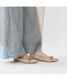 MODE ET JACOMO <MODE ET JACOMO>リボンバレエシューズ