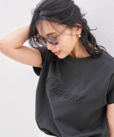 UNFILO 【新色追加】BEAUTY FORM-Tコットン ロゴフレンチT