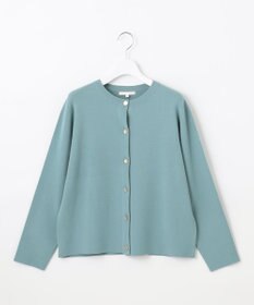 自由区 【アンサンブル対応・洗える】レーヨンストレッチ カーディガン