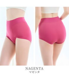 BRADELIS New York 【BRADELIS NewYork peace】綿混楽々ハイウエストショーツ24