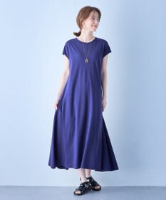 ANY 【洗濯機可】フレンチスリーブワンピース