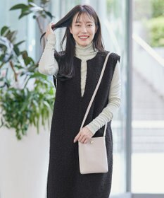 Tiaclasse ボアジャンパースカート ワンピース