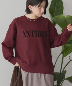 AMERICAN HOLIC Fairfield フロッキースウェットプルオーバー